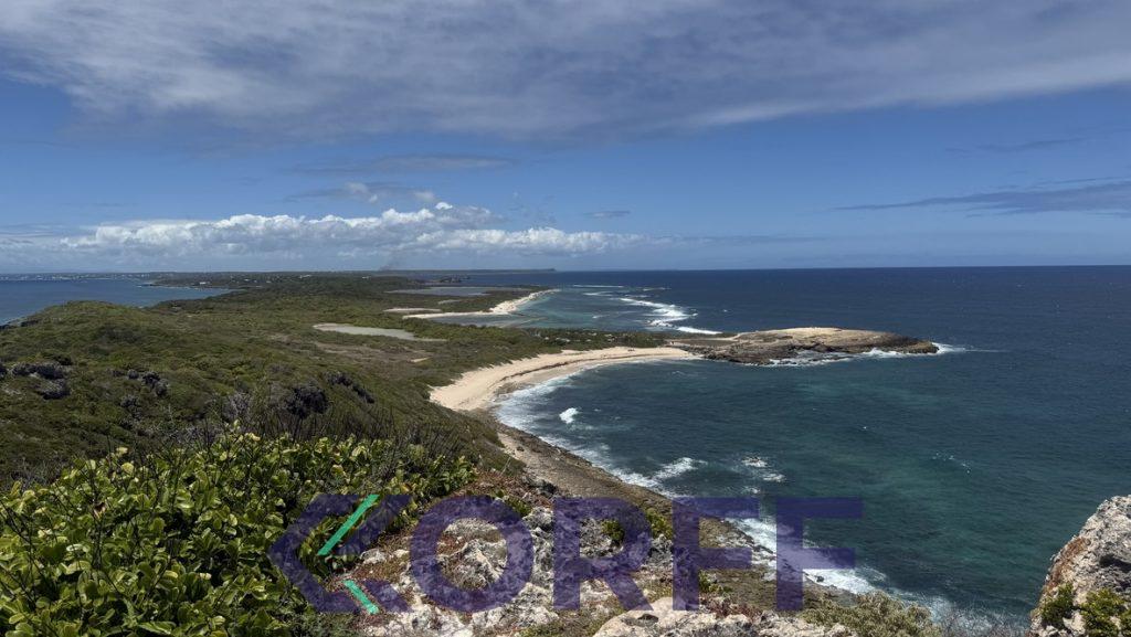 Randonnée Pointe du Chateau - Saint François