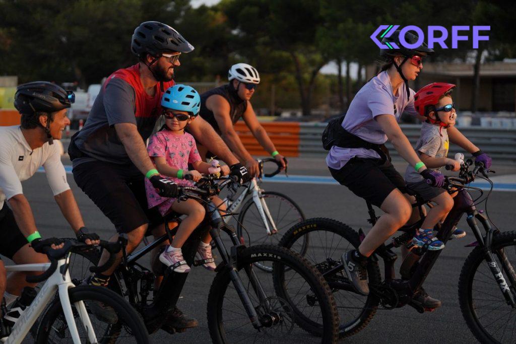 Sunset bike