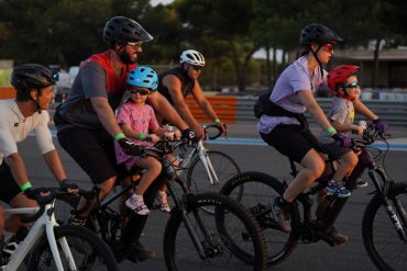 Sunset bike